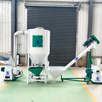 Machine de fabrication de granulés d'aliments pour animaux de petite taille 300-500 kg/h, unité durable pour la production de granulés d'aliments pour volailles et porcs