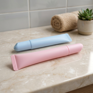 Custom Soft <b>Silicone</b> Plastic Lip Balm 10ml 15ml 20ml Pink PCR Packaging Lip Oil Gloss <b>Tubes</b> Squeeze Eye Cream <b>Tubes</b> Screw Cap - Product Image 1