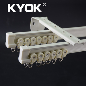 High Quality Aluminum <strong>Curtain</strong> <strong>Rail</strong> Bendable <strong>Curtain</strong> Track and <strong>Rails</strong> for Hotel Ceiling Mounted <strong>Curtain</strong> Tracks and Accessories - Product Image 6