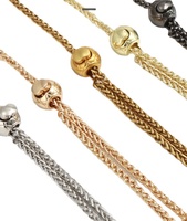 Sangle d'épaule de luxe à billes dorées, chaîne de sac haut de gamme, ceinture métallique réglable – Meilleure vente