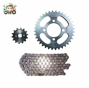 具有竞争力的价格摩托车链条和链轮套件 CG125 CG150 售后替换零件 - Product Image 2