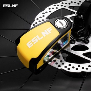 ESLNF Wasserdichtes Leichtgewicht-Sicherheits-Fahrrad-Alarmschloss Motorrad-Bremsscheibenschloss mit <span class=keywords><strong>Alarm</strong></span> Fahrradzubehör - Product Image 2