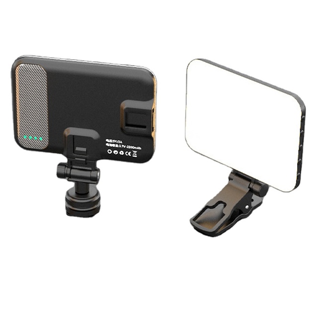 Hot Sale Portable Rechargeable USB LED Selfie Ring Light Led Mobile Phone Selfie Fill Light