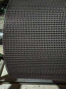 Có Thể Tùy Chỉnh Chiều Rộng Cao Thép Carbon Phẳng Xoắn Ốc Cán Biscuit Nướng Băng Tải Nấu Ăn Vành Đai Z47R Z47 - Product Image 2