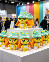 Boneka Plushie Kustom Berbentuk Hantu Kuning untuk Hadiah Anak dan Pajangan Toko
