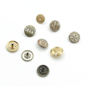 Nhà Máy Tùy Chỉnh 17Mm 15Mm 12Mm 10Mm Nhỏ Snap Nút Cá Nhân Tự Làm Mùa Xuân Kim Loại Snaps Nút - Product Image 2