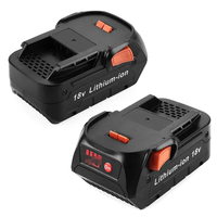 Alat baterai pengganti daya untuk AEGs/Ridgids 18V 4.0Ah 5.0Ah 6.0Ah paket baterai lithium isi ulang untuk alat listrik tanpa kabel
