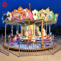 Manèges de parc d'attractions en plein air, manège à chevaux pour enfants et adultes, à vendre