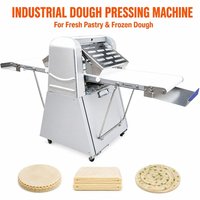 Machine à étaler la pâte industrielle en acier inoxydable avec convoyeur réversible pour pâte feuilletée, croissants et boulangerie (vente en gros)