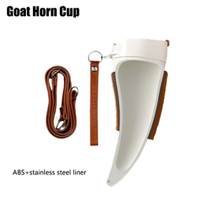 Biểu Tượng Tùy Chỉnh Dê Sừng Thiết Kế Thép Không Gỉ Cốc Cà Phê Bình Chân Không Cho Cắm Trại Ngoài Trời Bán Nóng - Product Image 2