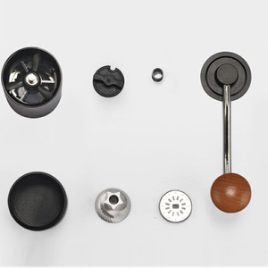 <span class=keywords><strong>Molinillo</strong></span> <span class=keywords><strong>manual</strong></span> de granos de café, con manivela, pequeño, portátil, para el hogar, diseño minimalista, utensilios de café, modelo 08 - Product Image 4