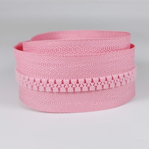 Chất lượng cao dịch vụ tùy chỉnh ykk-nylon mở dây kéo trong màu hồng - Product Image 2