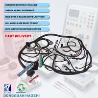 Kit de connecteur électrique personnalisé JS290L pour motocyclette automobile Faisceau de câbles en PVC Assemblage de câbles Pelle 2Jz Cab Jcb