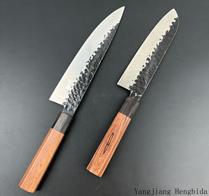 Customized Multipurpose Small Chef <strong>Knife</strong> 5Cr15MOV Stainless Steel Sharp Blade Ambidextrous Ebony Rosewood Handle Dishwasher <strong>Safe</strong> - Product Image 3
