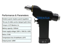 Meilleures ventes : Mini perceuse cannelée électrique pour orthopédie, outil de micro-perçage