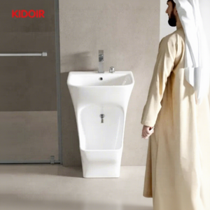 Kidoir Mosquée Wudhu Laveuse Bain de pieds <span class=keywords><strong>Lave</strong></span>-pieds Musulman Wudumate Wudu Bassin Ablution Station Main Lavage des pieds Waschbecken Wudu Sink - Product Image 1