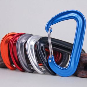 Mosquetón de Seguridad en Forma de D de Aluminio Aeronáutico Resistente, Gancho de Resorte para Hamaca de Escalada de 12KN, Personalizado y Duradero - Product Image 6