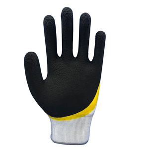 قفازات عالمية مخصصة مضادة للانزلاق مطلية باللاتكس ، قفاز عمل كهربائي آمن - Product Image 4