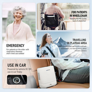 Viagem <span class=keywords><strong>Pocket</strong></span>-sized do planalto o mais concentrador portátil pequeno do oxigênio de MIni com concentração 1.5kg e 93% ± 3% 5L/min - Product Image 6