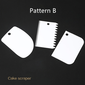Strumenti multifunzionali in plastica <span class=keywords><strong>per</strong></span> cottura e pasticceria raschietto rettangolare trapezoidale triangolare - Product Image 6