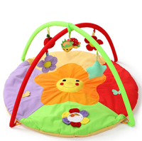 Cadeau de Pleine Lune de 0 à 1 an, jouets éducatifs, mains libres, couverture de jeu pour nouveau-né, tapis rampant