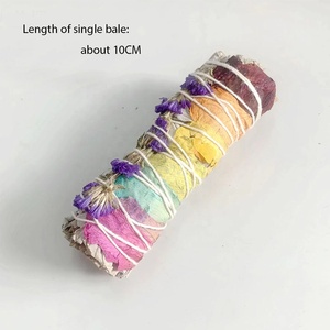 Ensemble de méditation en gros de haute qualité avec bâtonnets de sauge blanche, Palo Santo, sélénite et coquille d'ormeau - Product Image 1