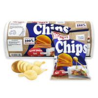 Film d'emballage composite personnalisé en rouleau pour biscuits, chips de pommes de terre, film d'emballage flexible, film d'emballage alimentaire laminé en rouleau