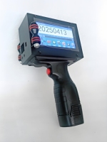 Nouvelle imprimante à jet d'encre automatique Tête d'impression Encre à solvant 600 DPI Fonction de numérisation Portable Garantie 1 an Étiquettes en plastique Tablette
