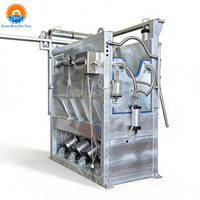 Boîte d'étourdissement pneumatique pour bovins, boîte de boucherie rituelle Halal pour abattoir musulman, équipement d'abattage de vaches, 40 têtes/heure