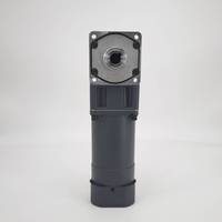 Moteur à engrenages à angle droit AC Micro avec frein magnétique |   Réducteur de vitesse compact à arbre creux et plein pour machines d'emballage et d'étiquetage