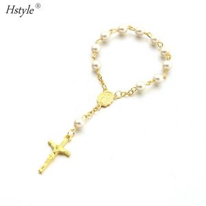 Serre-tête en verre de vin croisé, Bracelet baptême première Communion bébé dédicace Table centre de Table décor d'église SD162 - Product Image 4