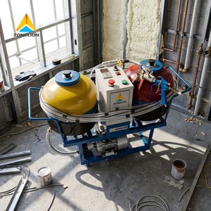 Petite machine à pulvériser de la <span class=keywords><strong>mousse</strong></span> PU à bas <span class=keywords><strong>prix</strong></span> et basse pression pour l'<span class=keywords><strong>isolation</strong></span> acoustique <span class=keywords><strong>en</strong></span> stock - Product Image 1