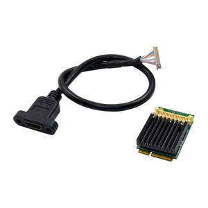 การ์ดจอกราฟิกสำหรับเซิร์ฟเวอร์แบบฝังตัวในอุตสาหกรรม MiniPCI-E SM-GM750A- 2D รองรับการส่งข้อมูลความเร็ว 10/100/1000Mbps สำหรับงานกราฟิก 2 มิติ - Product Image 4