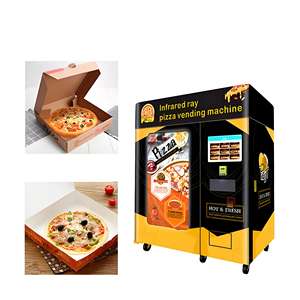 セルフサービスピザ自動販売機55インチタッチスクリーン自動80-140s高速加熱9/12インチピザ高速配信 - Product Image 6