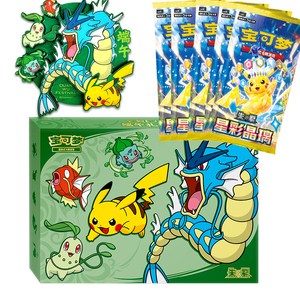 Coffret Cadeau YQ Celebrations Pokmoned Dragon Boat Festival avec Cartes à Collectionner Tic Tac Toe et <span class=keywords><strong>Sac</strong></span> de Rangement Triangulaire - Product Image 6