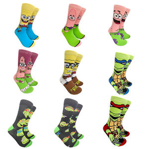 2025 nouveau Anime équipage chaussettes jetables personnalité coton Calcetines dessin animé Tube chaussettes avec Logo inférieur pour hommes femmes - Product Image 1