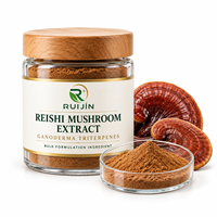Extrait de champignon Reishi, Ganoderma, Triterpènes |   OEM |   Options Halal et Casher |   Approvisionnement mondial en matières premières