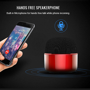 Mini Altavoz Inalámbrico Portátil con Logotipo Personalizado, <span class=keywords><strong>Reproductor</strong></span> <span class=keywords><strong>de</strong></span> <span class=keywords><strong>Música</strong></span> Cilíndrico <span class=keywords><strong>de</strong></span> Tela con Radio FM para Regalos - Product Image 4
