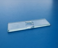 Glass 3mm Thick One Depression Concave groove Microscope Slide Single Well Concavity Cavity Slide
