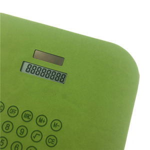 Mouse Pad Calculator With PU Surface 8 Digit Display For Office Desktop Business Finance - Product Image 2