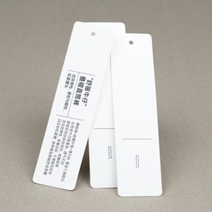 Có thể tái chế tùy chỉnh màu trắng đen giấy <span class=keywords><strong>hangtags</strong></span> cho may mặc áo thun phụ kiện-sử dụng giày túi thương hiệu Nhà cung cấp Nhà máy trực tiếp - Product Image 1