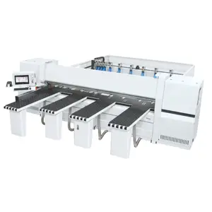Computer panel saw automatic wood processing beam saw machine for furniture wood board cutting