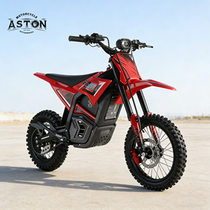 มอเตอร์ไซค์ Astonwheel EM 5 48V2500W มอเตอร์ทรงพลัง ความเร็ว 30 ไมล์ต่อชั่วโมง แบตเตอรี่ 20.8Ah สำหรับขับขี่บนถนนและวิบาก สามระดับความเร็ว โซ่แบบ Heavy-Duty ได้รับการรับรองมาตรฐาน CE - Product Image 1