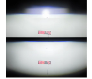 सुपर उज्ज्वल U313 130w बाइड प्रोजेक्टर फॉग लाइट 12 वी के लिए 2 प्रोजेक्टर लेंस के साथ 2 प्रोजेक्टर लेंस - Product Image 6