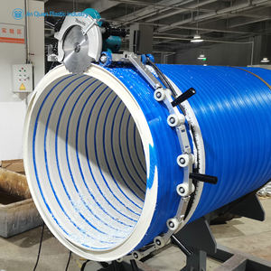 أدوات قطع الأنابيب البلاستيكية كبيرة القطر، قاطع أنابيب محمول للـ PPR/PE/POLY/PVC، قاطع أنابيب PVC أوتوماتيكي بكرة للقطع بدون نتوءات - Product Image 4