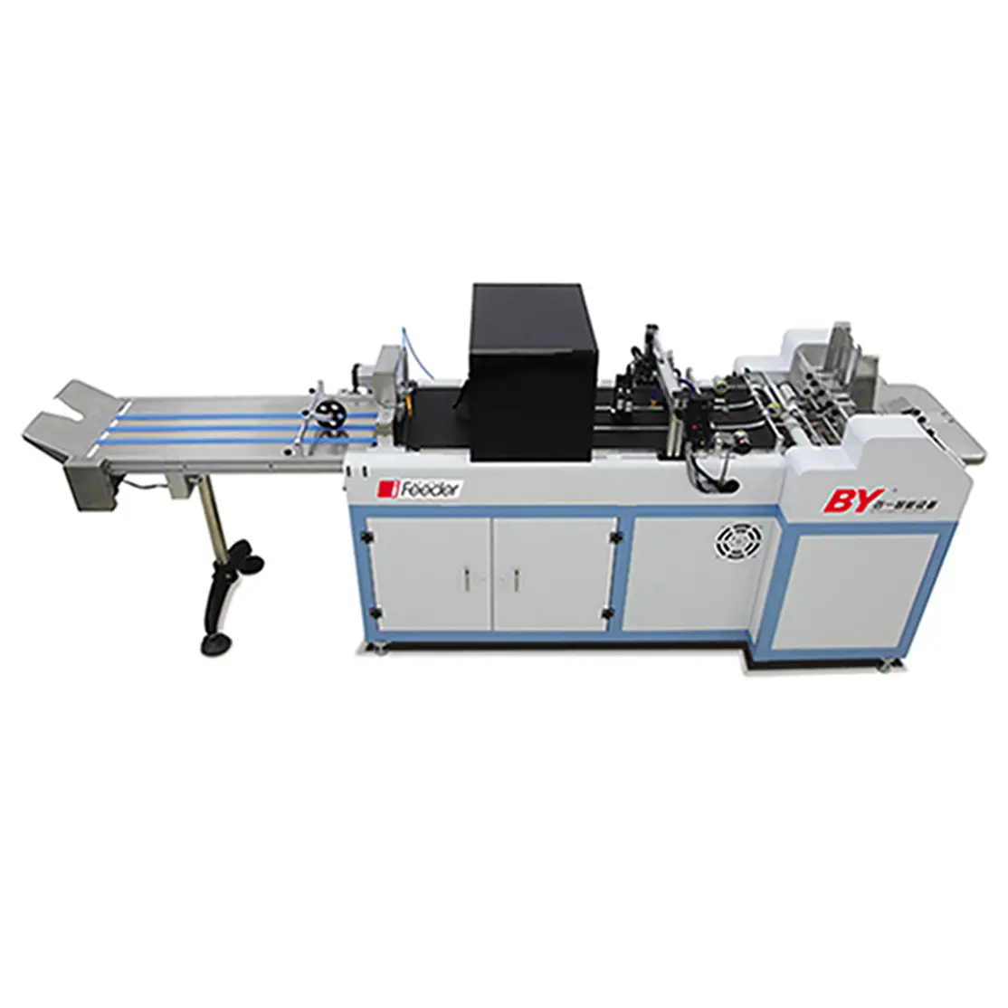 Sistema automático de corrección de desviación estable y confiable Alimentador de fricción de cartón de impresión por chorro de tinta