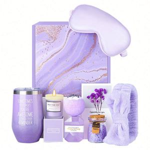 Custom logo Tumbler <b>Gift</b> Set Personalized Luxury Relaxing Self Care Package Basket Souvenirs Unique Promotional <b>Mug</b> <b>Box</b> for Girl - Product Image 1