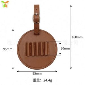 Étiquette de marque Mairun USA en cuir PU pour tee de golf, avec gravure laser, pour balles de golf et fourchettes à balles, pour l'exportation - Product Image 5