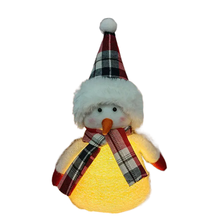 Christmas Decorations Toys Snowman Doll for Plush Toy Home Decoration Xmas Ornament Gifts