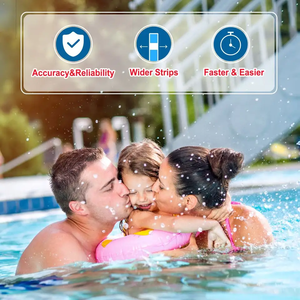 Bandelettes de test de la qualité de l'eau <span class=keywords><strong>pour</strong></span> <span class=keywords><strong>piscine</strong></span>, spa et jacuzzi, 4 paramètres - Product Image 4